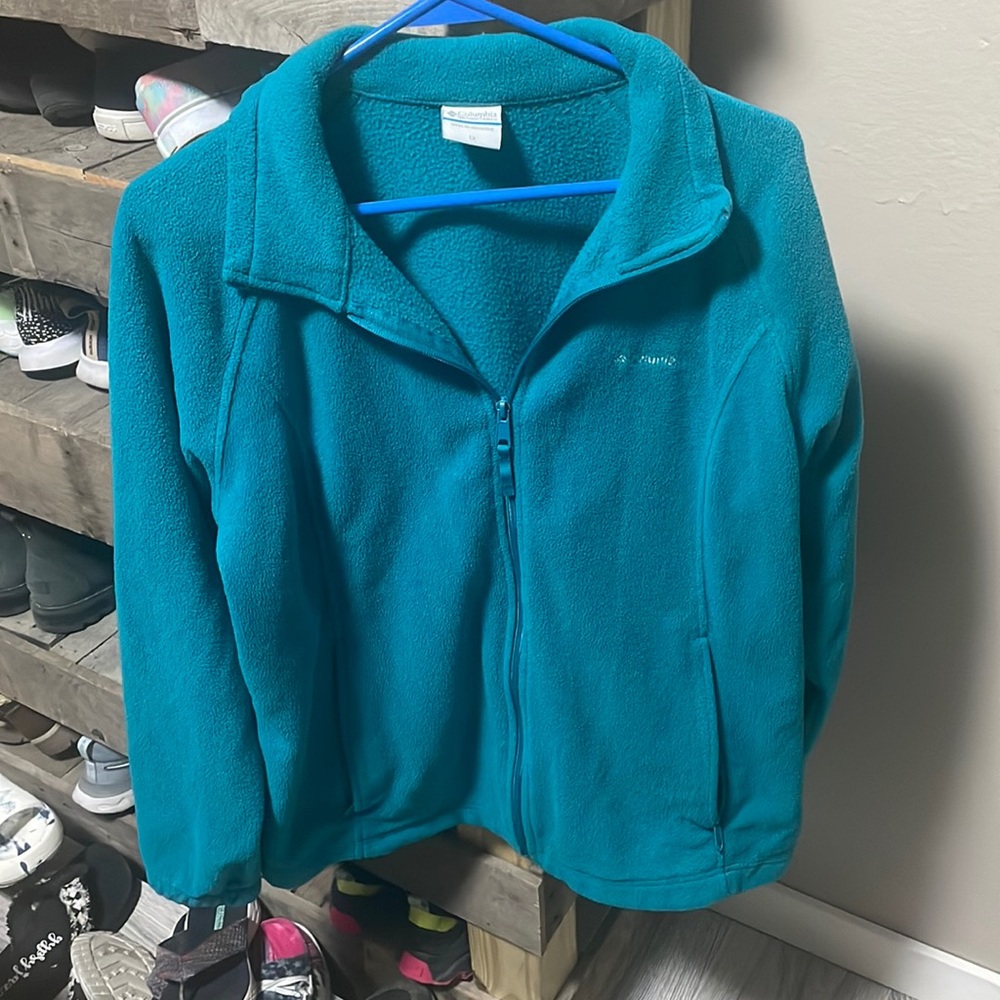 Columbia fleece jacket. Size 1 x